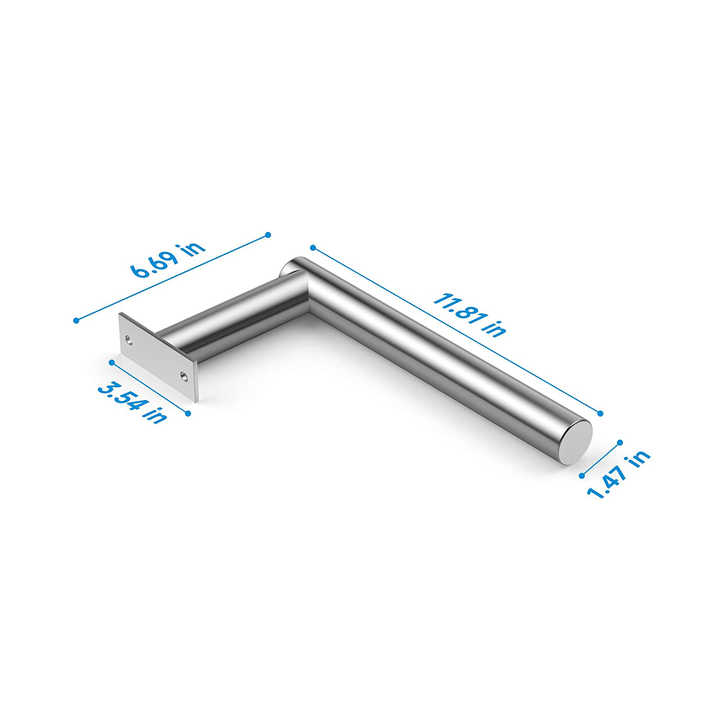 Suporte de montagem de antena tipo L DYMACHINE para poste de montagem de antena universal externa